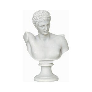 Προτομή Θεού Ερμή Αλάβαστρο Λευκό