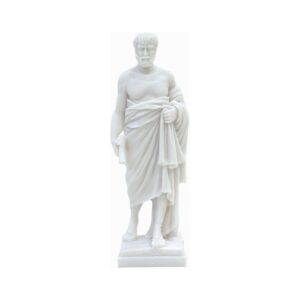 Σόλων ο Αθηναίος Άγαλμα (Αλάβαστρο Λευκό 30cm)