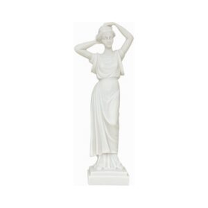 Τανάγρα (Άγαλμα Αλάβαστρο Λευκό 25cm)