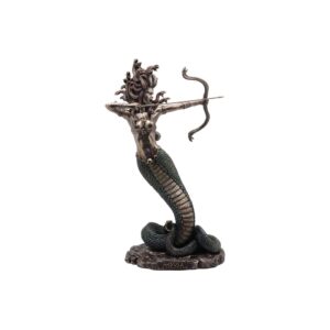 Μέδουσα Με Τόξο Άγαλμα (Ηλεκτρόλυση μπρούτζου Veronese 23cm)