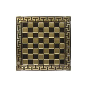 Μαίανδρος Σκακιέρα (Χάλκινη Σμάλτο 36cm x 36cm)