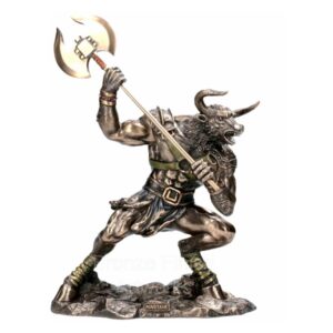 Μινώταυρος Άγαλμα (Ηλεκτρόλυση μπρούτζου Veronese 35cm)