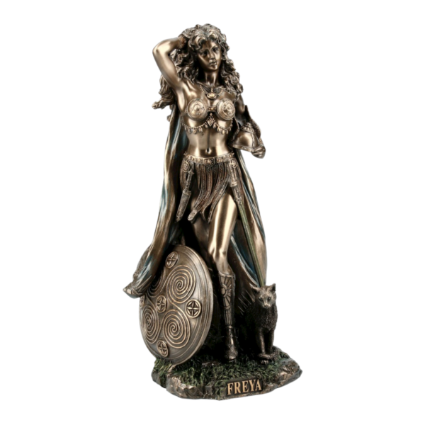 Φρέγια - Freya Άγαλμα (Ηλεκτρόλυση μπρούτζου Veronese 26.5cm)