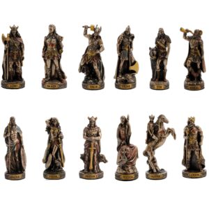 Σκανδιναβικοί Θεοί σε Μινιατούρες Άγαλμα (Ηλεκτρόλυση μπρούτζου Veronese)