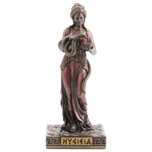 Υγεία σε Μινιατούρα Άγαλμα 9,2εκ (Ηλεκτρόλυση μπρούτζου Veronese)