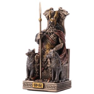 Οντιν - Odin σε Μινιατούρα Άγαλμα 9εκ (Ηλεκτρόλυση μπρούτζου Veronese)