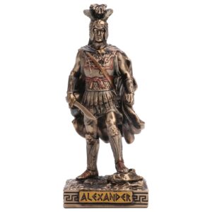 Μέγας Αλέξανδρος σε Μινιατούρα Άγαλμα 9,3εκ (Ηλεκτρόλυση μπρούτζου Veronese)