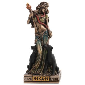 Εκάτη σε Μινιατούρα Άγαλμα 9εκ (Ηλεκτρόλυση μπρούτζου Veronese)